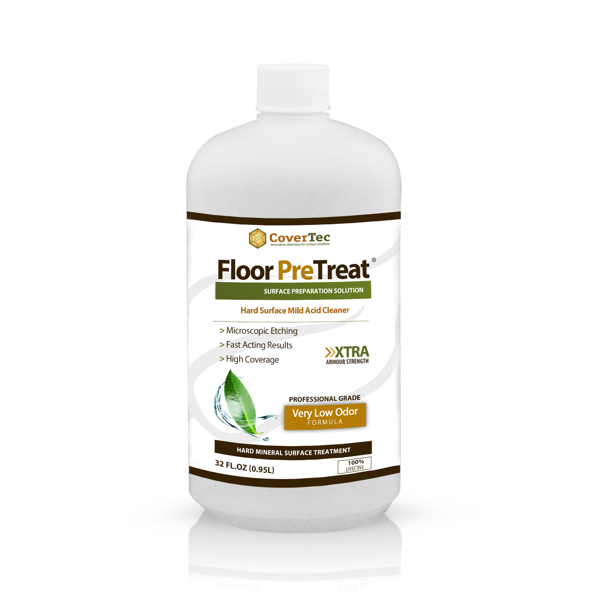 PreTreat Mild Acid Cleaner for Tiles and Concrete - 1 Qrt