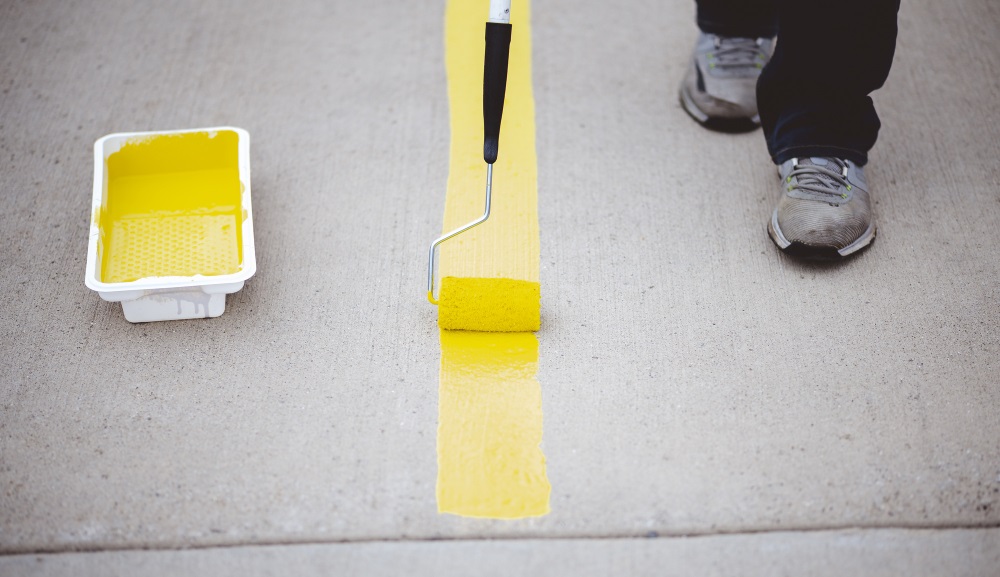 Acrylic Sealer From Concrete