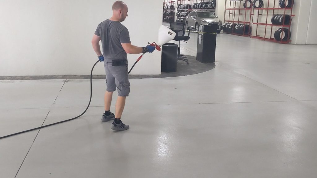 Spraying cover