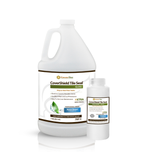Ceramic and Porcelain Floor Sealer - Flat Mop Applied - CoverShield Tile Seal®
