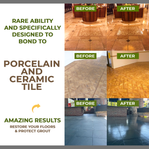 Porcelain Tile Sealer Wet Look - GlazeGuard Gloss Finish Tile And Grout Sealer - Image 5